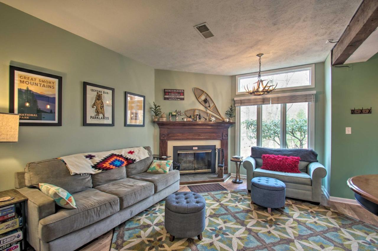 Wintergreen Resort Mountain Condo With Pool Access! Lyndhurst Екстериор снимка